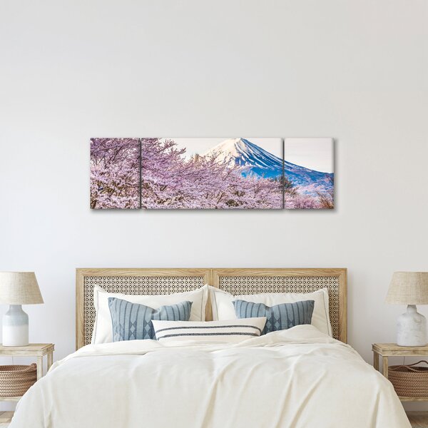 Obraz - Japonsko na jaře (170x50 cm)