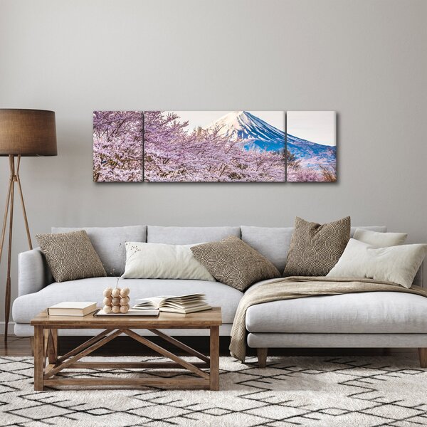 Obraz - Japonsko na jaře (170x50 cm)
