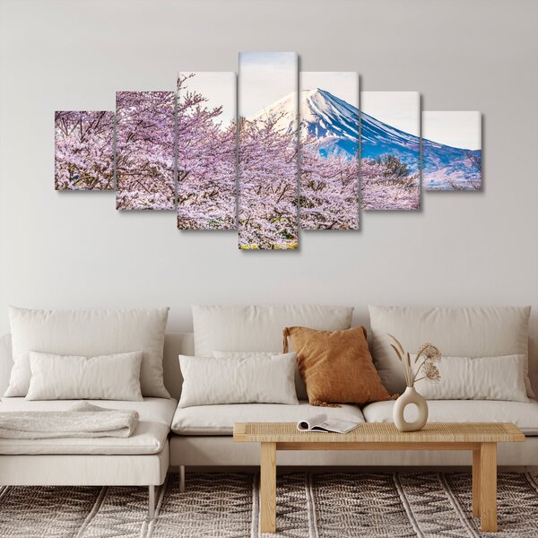 Obraz - Japonsko na jaře (210x100 cm)