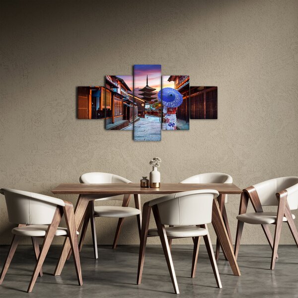Obraz - Asijská žena (125x70 cm)