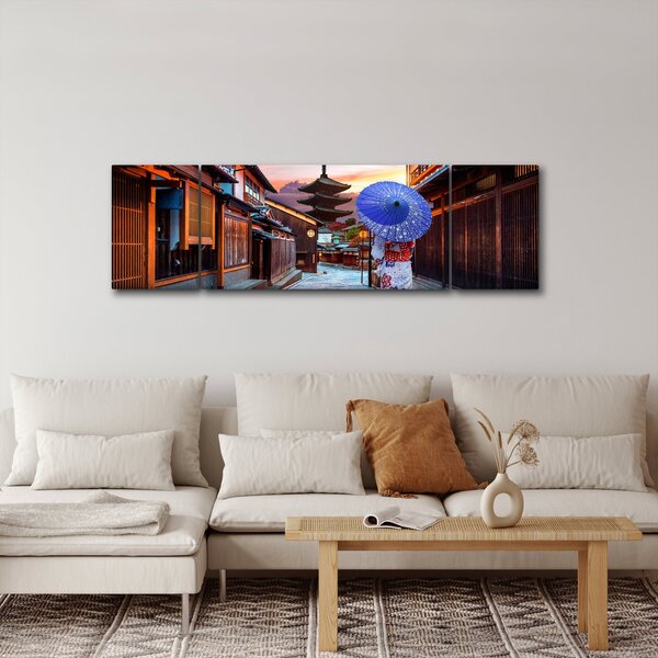 Obraz - Asijská žena (170x50 cm)