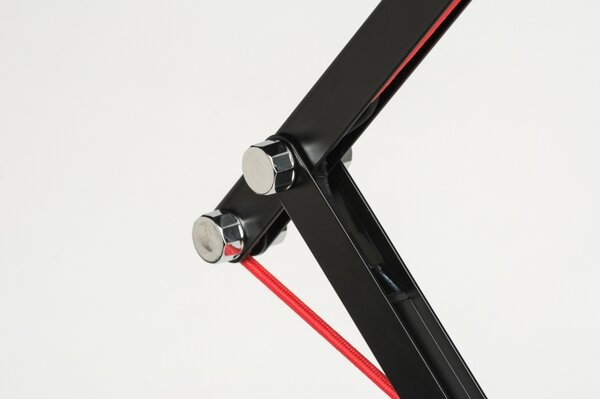 Nástěnné designové LED svítidlo s ramenem Raull Black (LMD)