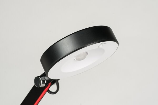 Nástěnné designové LED svítidlo s ramenem Raull Black (LMD)