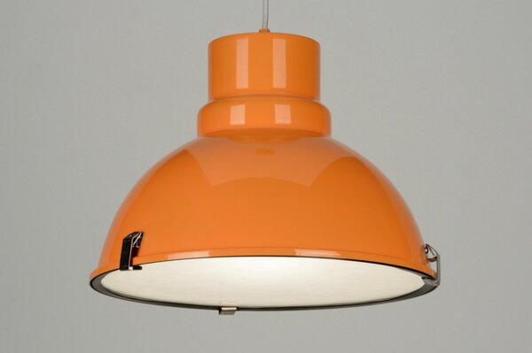 Závěsné oranžové retro svítidlo do kuchyně Orangebruinn (LMD)