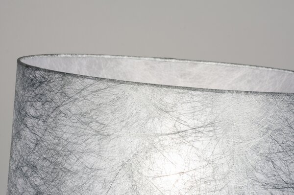 Stojací designová lampa Massimo Silver Look (LMD)