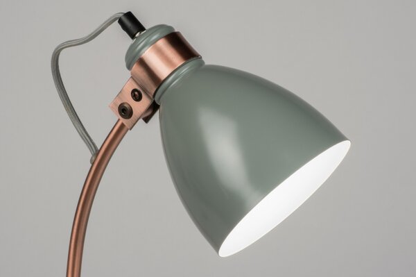Stolní industriální modrá lampa Blue Marina Industry (LMD)