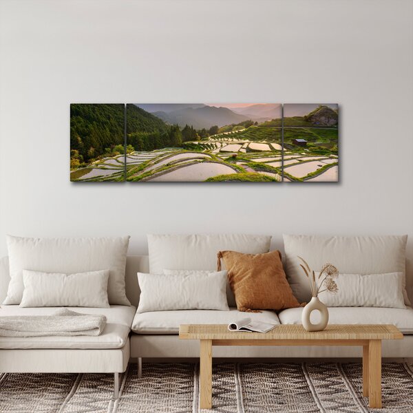 Obraz - Rýžové terasy (170x50 cm)
