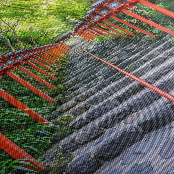 Obraz - Svatyně Kifune (70x50 cm)