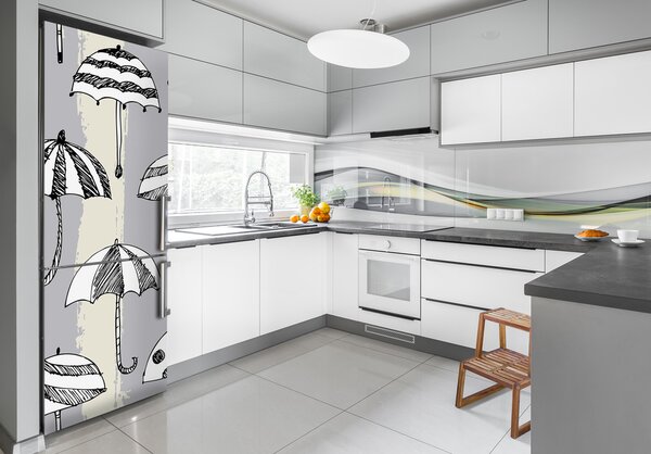 Nálepka fototapeta lednička Deštníky FridgeStick-70x190-f-91475598