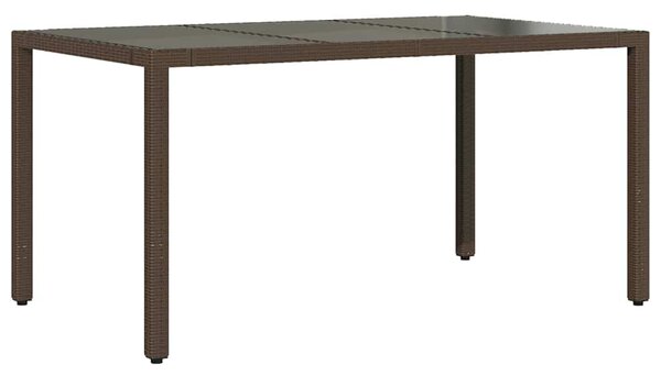 5dílný zahradní bistro set s poduškami hnědý polyratan 3277189
