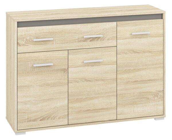 ML FURNITURE Komoda - AVO 13, dub sonoma