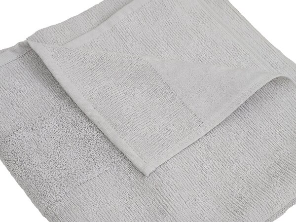 Sada ručníků CARRARA 30x30 cm světle šedá 100% bavlna, 3 ks