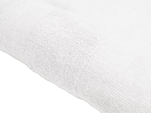 Sada ručníků CARRARA 1ks 60x100 cm a 1ks 40x55 cm 100% bavlna, bílá