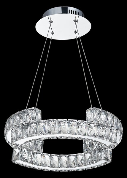 LUXERA Závěsný LED designový lustr na lanku SANTANA 62428