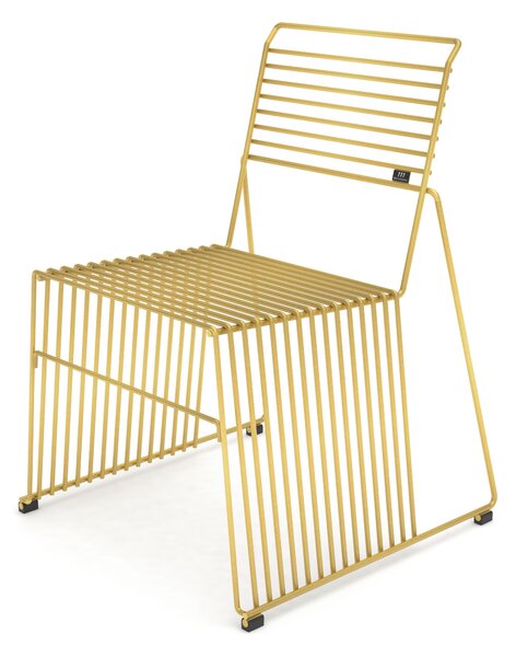 111 Furniture Stohovatelná designová židle Vera Barva: Černá matná