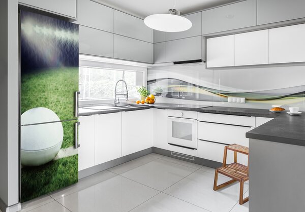 Samolepící nálepka na ledničku Míč v rugby FridgeStick-70x190-f-91666550