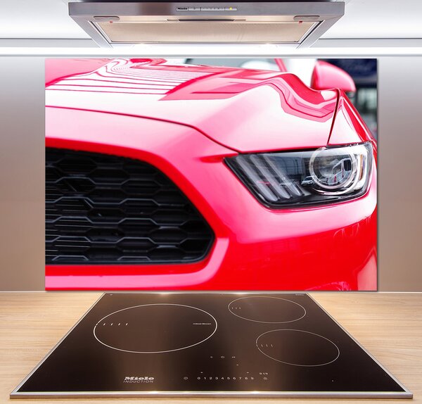 Panel do kuchyně Červený Mustang pl-pksh-100x70-f-104676754