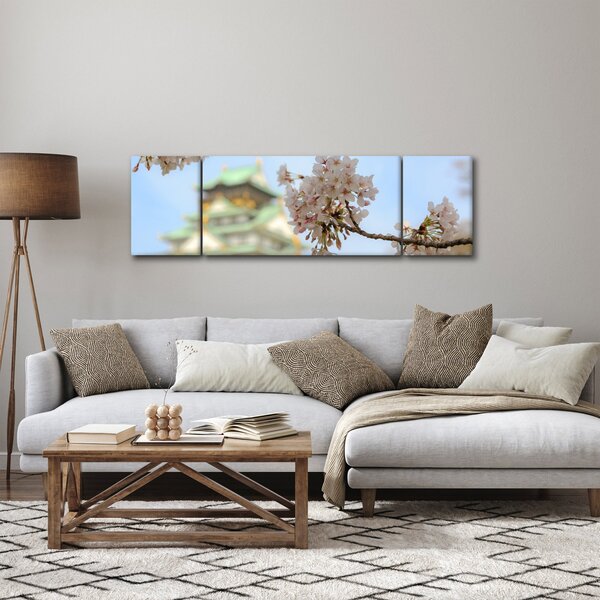 Obraz - Sakura (170x50 cm)