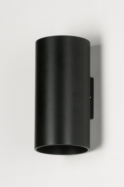 Nástěnné koupelnové designové černé svítidlo Baurne Black (LMD)