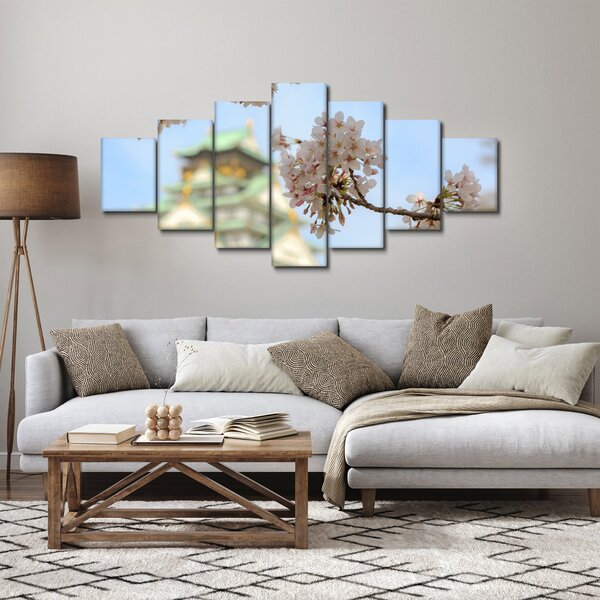 Obraz - Sakura (210x100 cm)