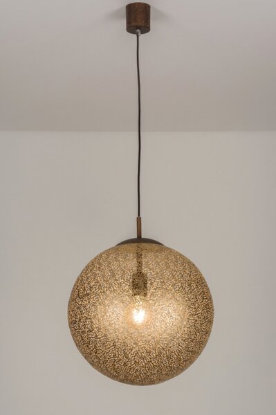 Závěsné designové svítidlo do obývacího pokoje Boll Gold 30 (LMD)