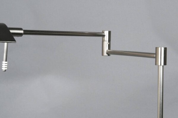 Stojací lampa se stmívačem Austin FX Steel (LMD)