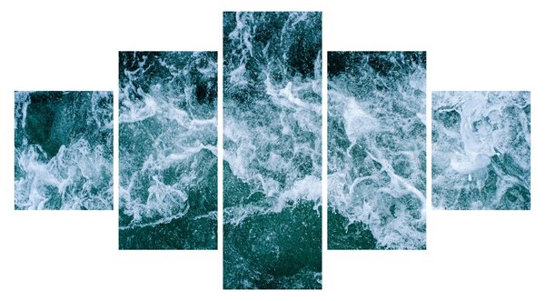 Obraz - Vlny oceánu (125x70 cm)