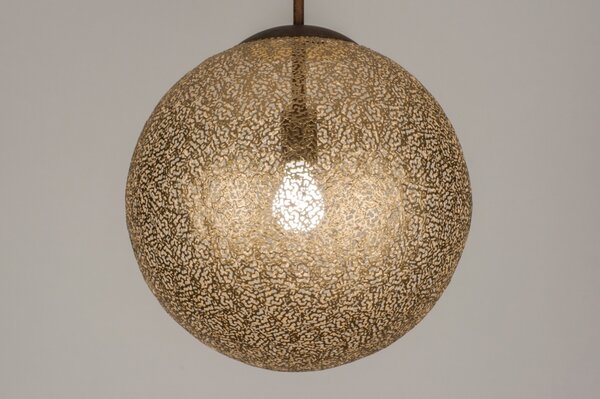 Závěsné designové svítidlo do obývacího pokoje Boll Gold 30 (LMD)