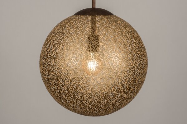 Závěsné designové svítidlo do obývacího pokoje Boll Gold 30 (LMD)