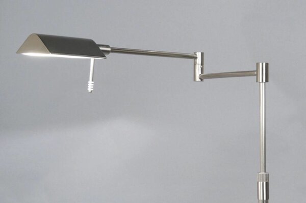 Stojací lampa se stmívačem Austin FX Steel (LMD)