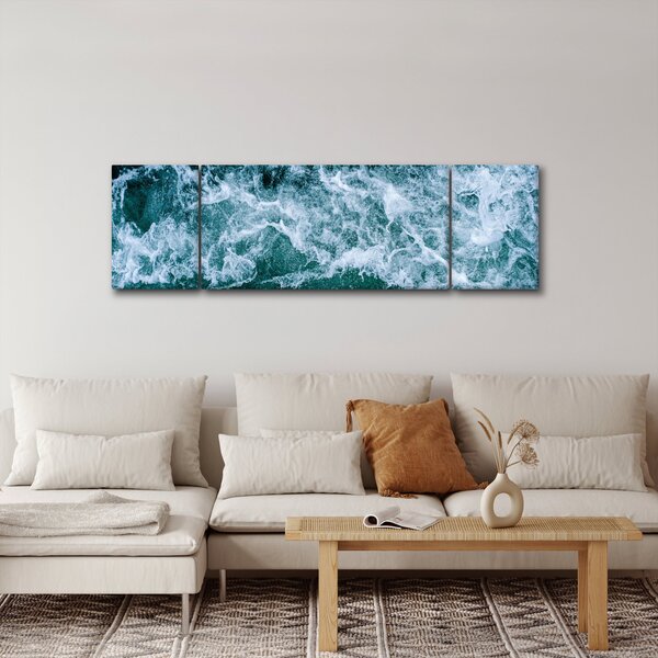 Obraz - Vlny oceánu (170x50 cm)