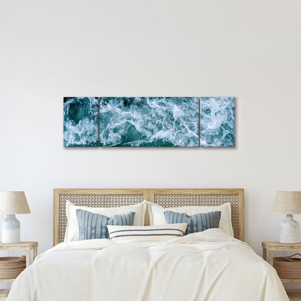 Obraz - Vlny oceánu (170x50 cm)