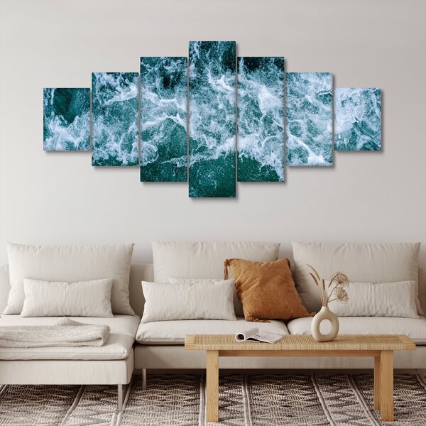 Obraz - Vlny oceánu (210x100 cm)