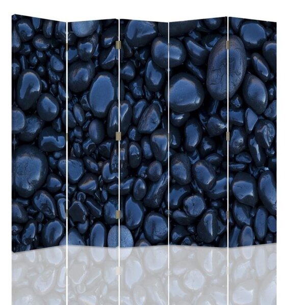 Paraván Černé kameny Velikost: 180 x 170 cm, Provedení: Klasický paraván