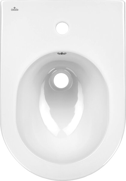 Deante Peonia, závěsný bidet 51x36 cm Rimfree, bílá, CDE_6BPW