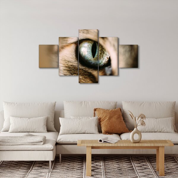 Obraz - Kočičí oko (125x70 cm)
