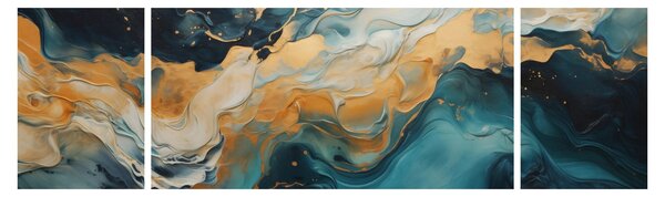 Obraz - Abstrakce (170x50 cm)
