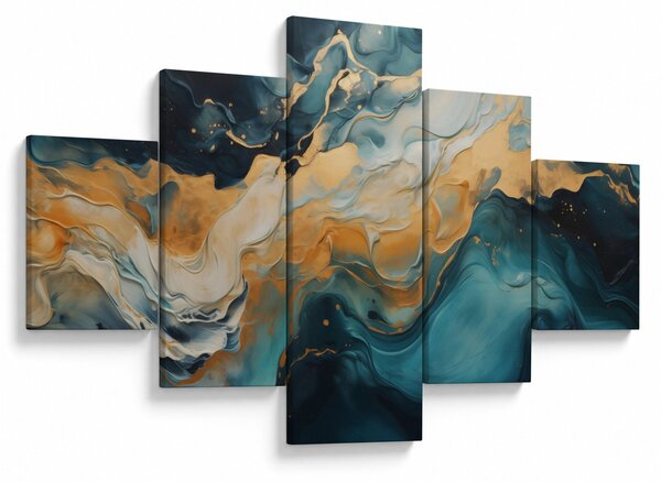 Obraz - Abstrakce (125x70 cm)