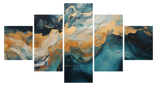 Obraz - Abstrakce (125x70 cm)