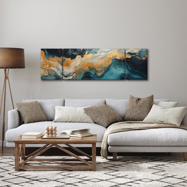Obraz - Abstrakce (170x50 cm)