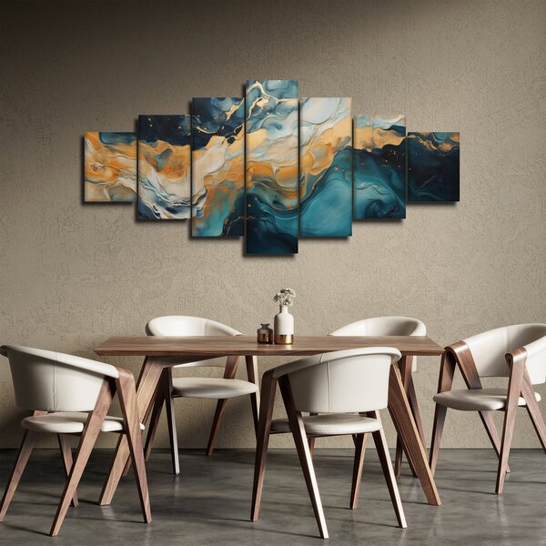 Obraz - Abstrakce (210x100 cm)
