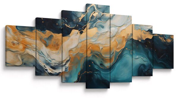 Obraz - Abstrakce (210x100 cm)
