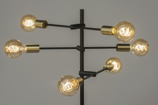 Stojací designová lampa Sydney Bulb Gold (LMD)