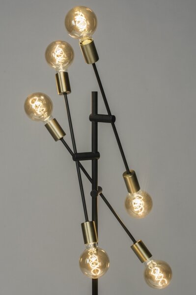 Stojací designová lampa Sydney Bulb Gold (LMD)