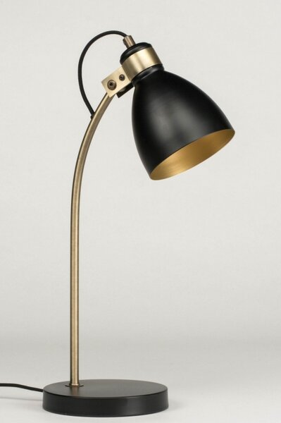 Stolní industriální černá lampa Black Marina Industry (LMD)