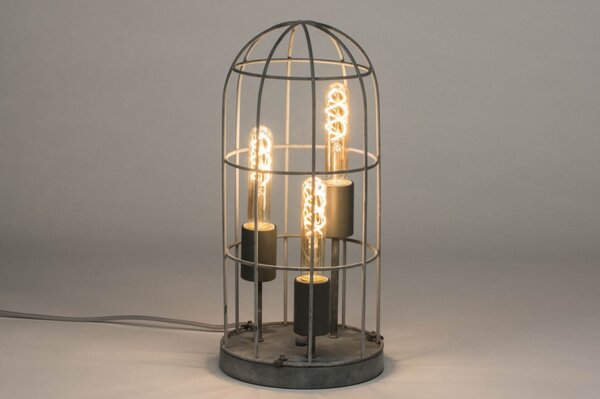 Stolní industriální lampa Amelia Industry Beton 3 (LMD)