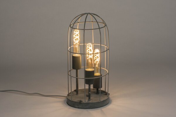 Stolní industriální lampa Amelia Industry Beton 3 (LMD)