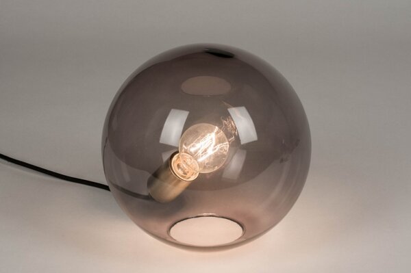 Stolní designová skleněná lampa Prisma I (LMD)