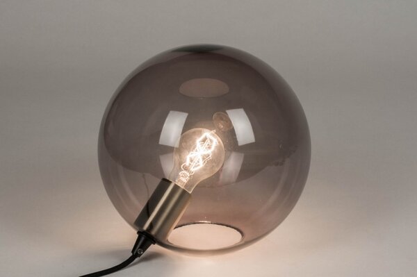 Stolní designová skleněná lampa Prisma I (LMD)