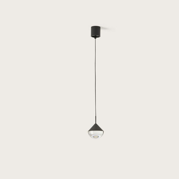 Aromas Nino LED závěsné svítidlo Černá matná
